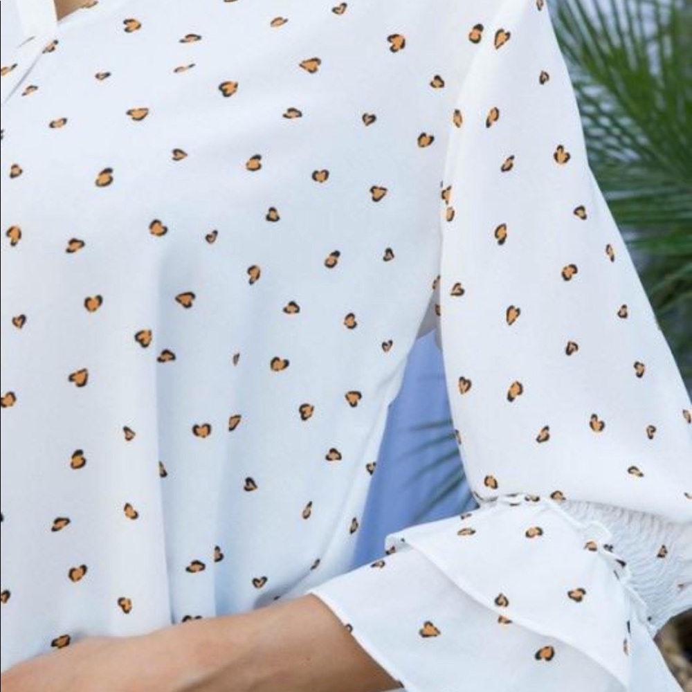 Bell Sleeve Leopard Top - Picture 5 of 5
